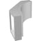 Ekena Millwork 5-in. W x 8-in. D x 12-in. H Imperial Architectural Grade PVC Knee Brace BRCP05X08X12IMP - alternate 2